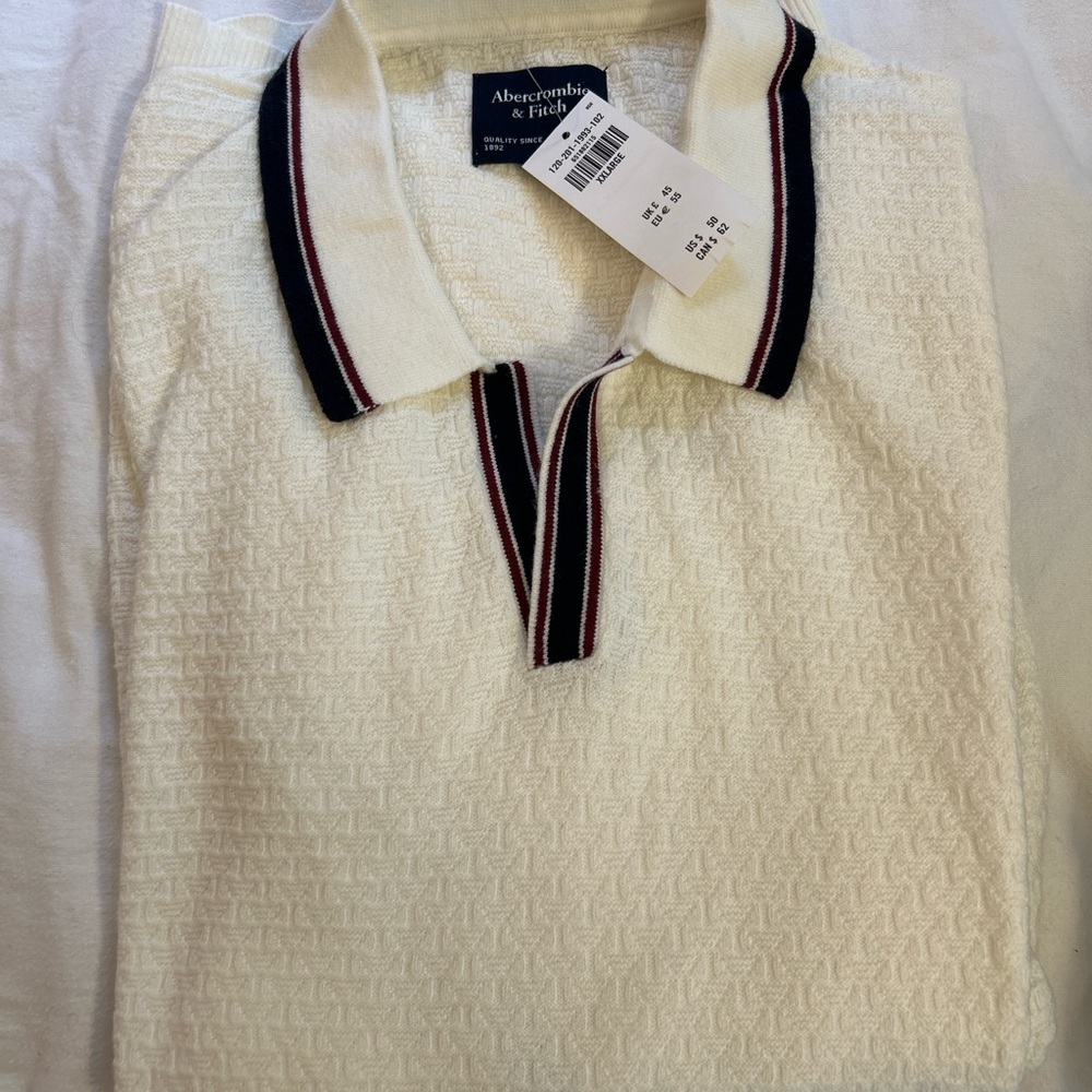 Two Abercrombie and Fitch sweaters